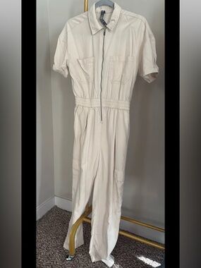 Vuori Light Beige Jumpsuit